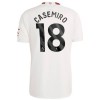 Original Fußballtrikot Manchester United Casemiro 18 Ausweichtrikot 2023-24 Für Herren